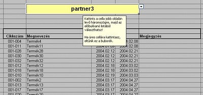 Promóciók megadott partnernél, nagyításhoz kattintson a képre